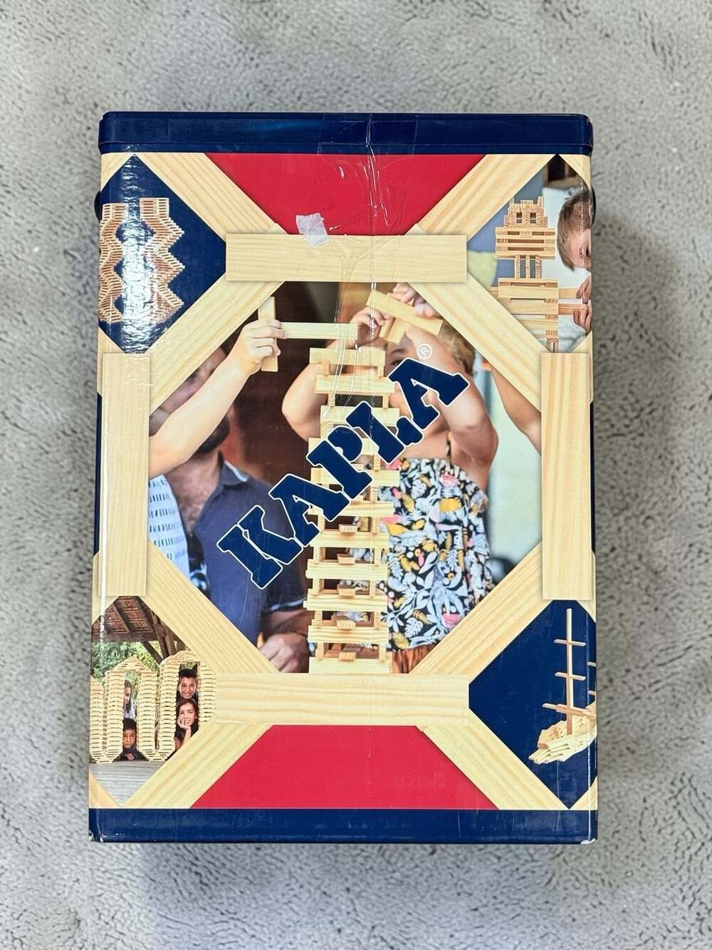 KAPLA Building Planks 200 Pcs Wooden Construction Block Set